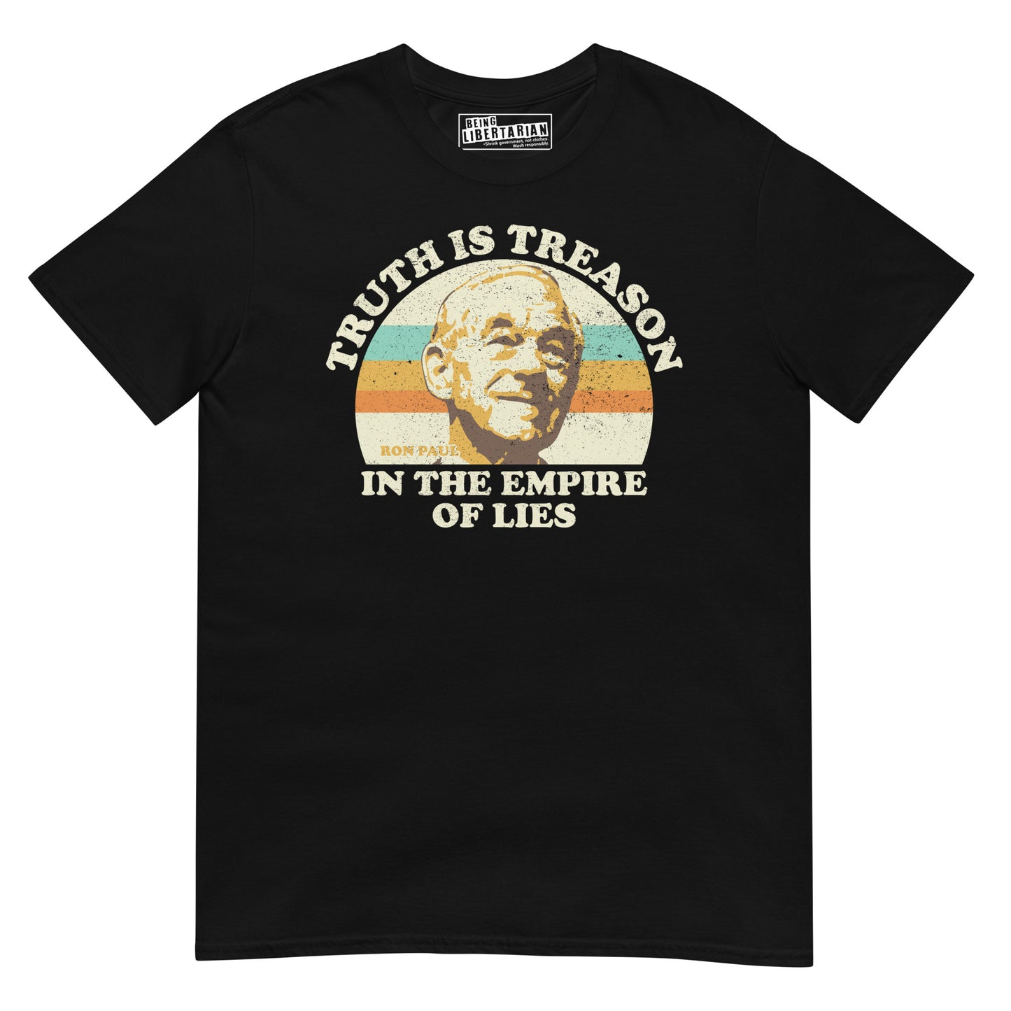 Truth is Treason Empire of Lies Ron Paul Short-Sleeve Unisex T-Shirt