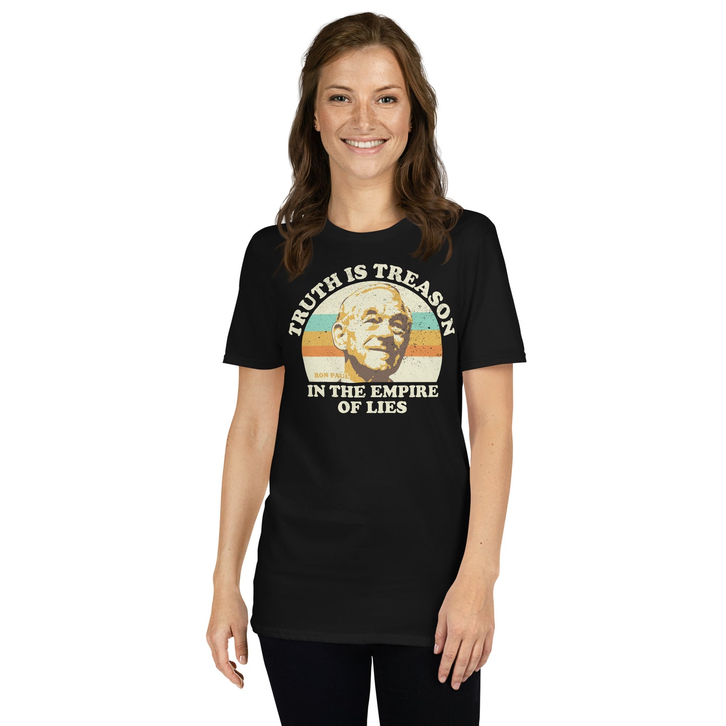 Truth is Treason Empire of Lies Ron Paul Short-Sleeve Unisex T-Shirt