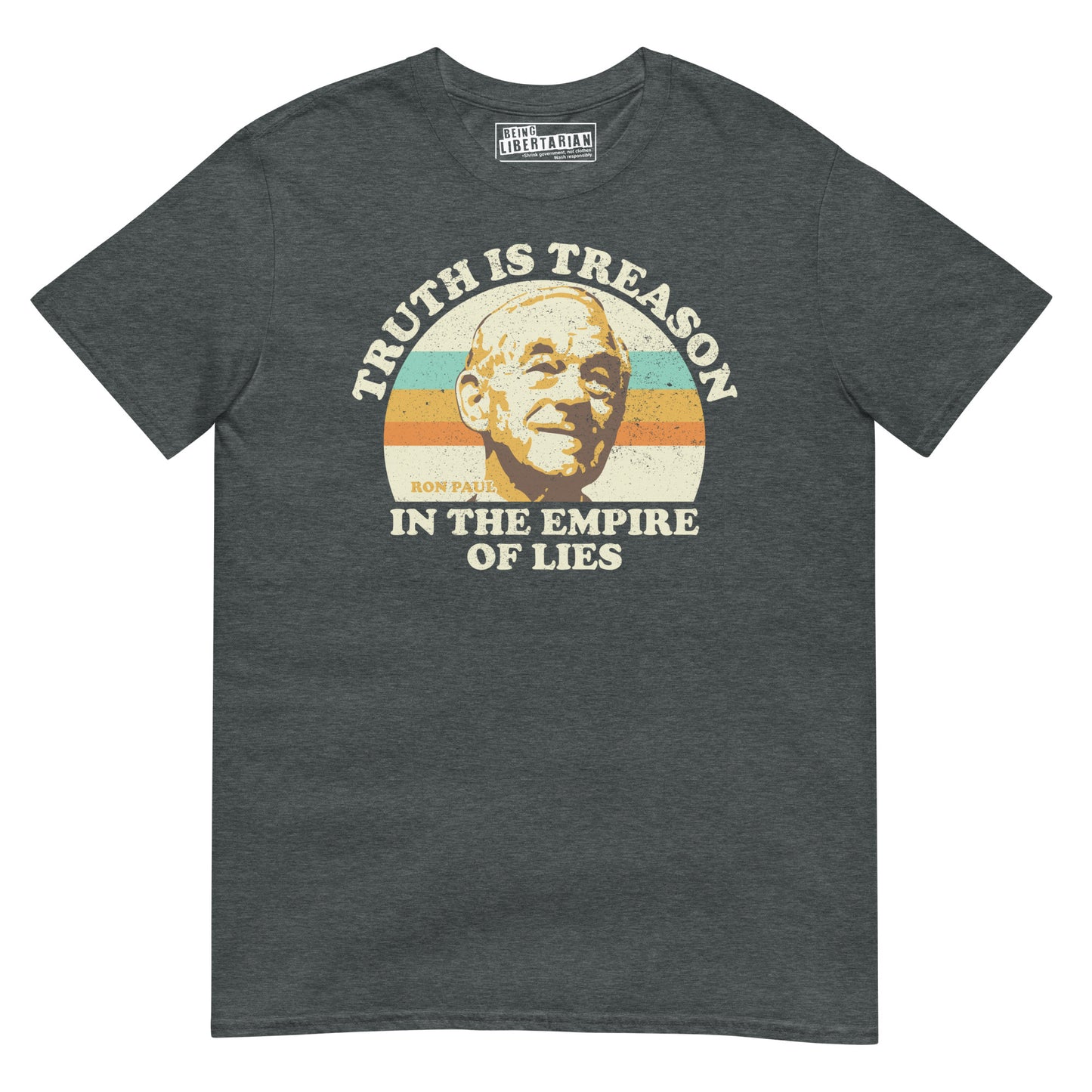 Truth is Treason Empire of Lies Ron Paul Short-Sleeve Unisex T-Shirt