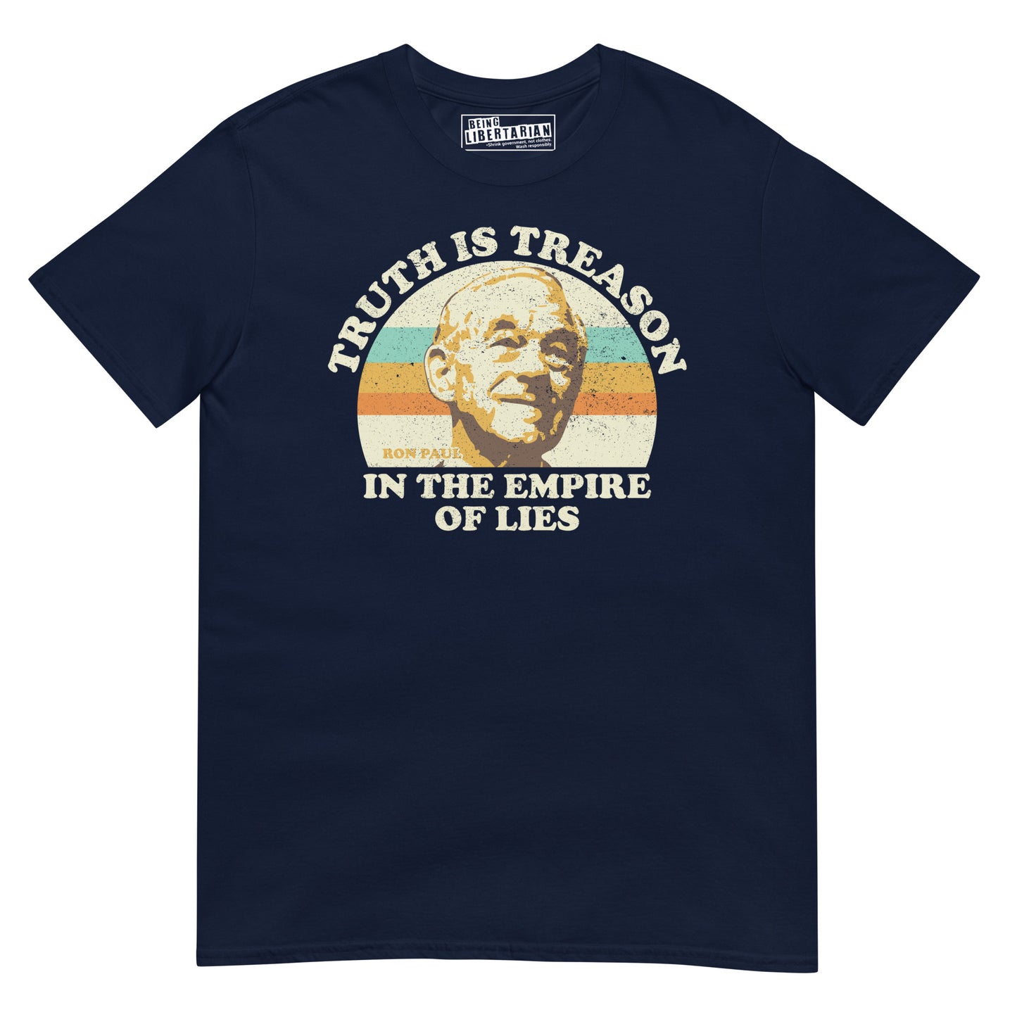 Truth is Treason Empire of Lies Ron Paul Short-Sleeve Unisex T-Shirt