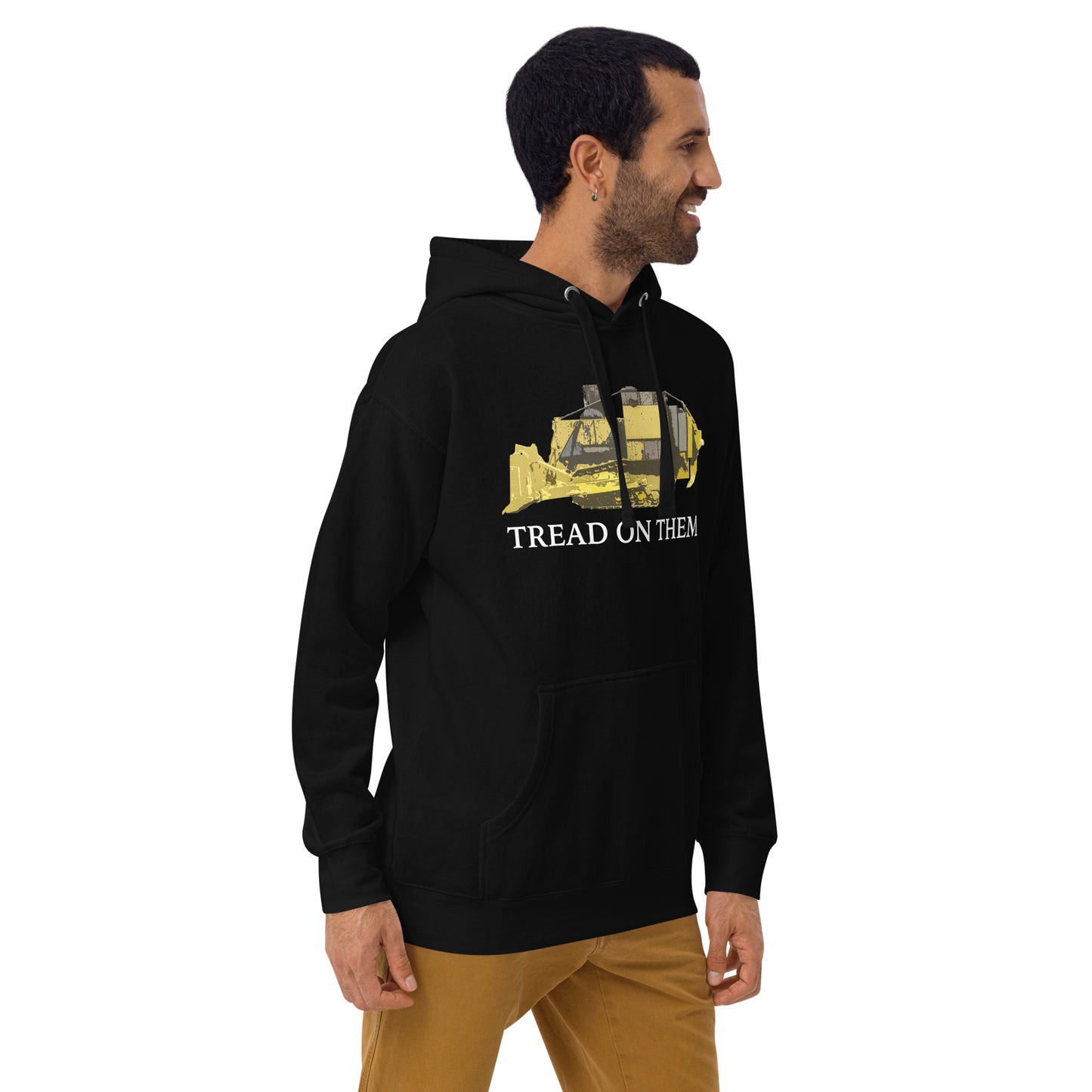 Premium Tread on Them Killdozer Marvin Heemeyer Bulldozer Liberty Unisex Hoodie