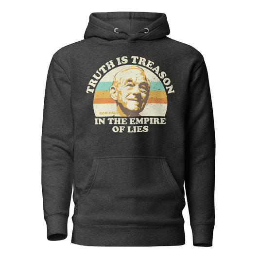 Truth is Treason Empire of Lies Ron Paul Unisex Hoodie