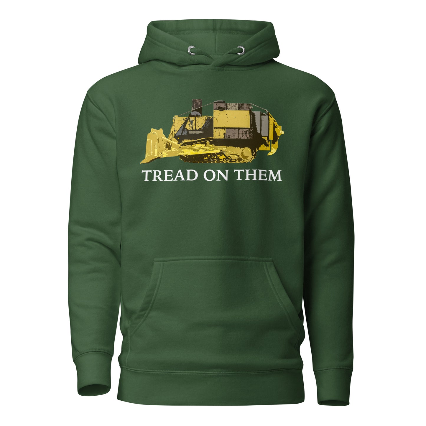Premium Tread on Them Killdozer Marvin Heemeyer Bulldozer Liberty Unisex Hoodie