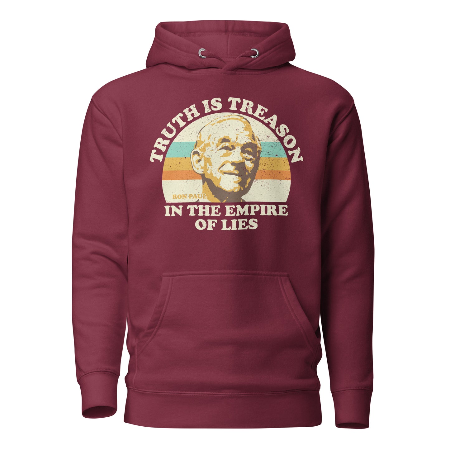 Truth is Treason Empire of Lies Ron Paul Unisex Hoodie