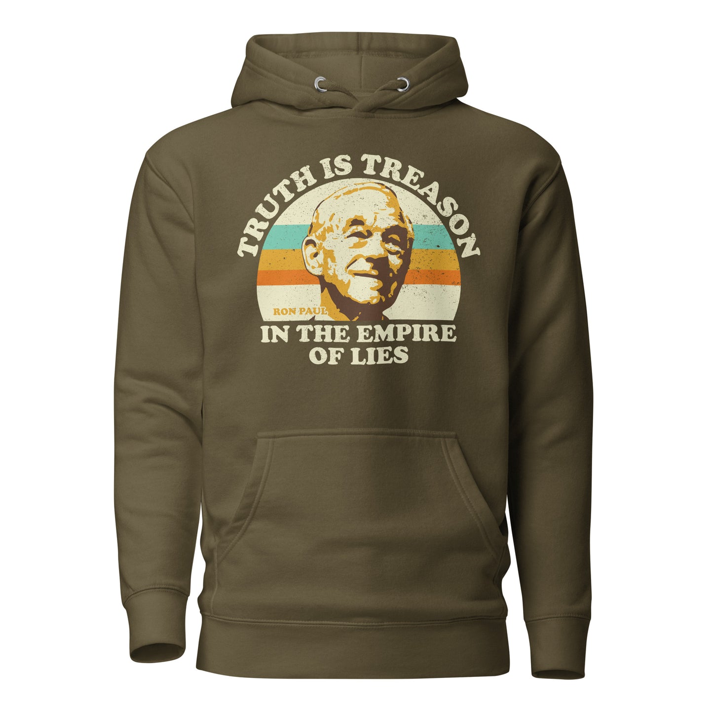 Truth is Treason Empire of Lies Ron Paul Unisex Hoodie