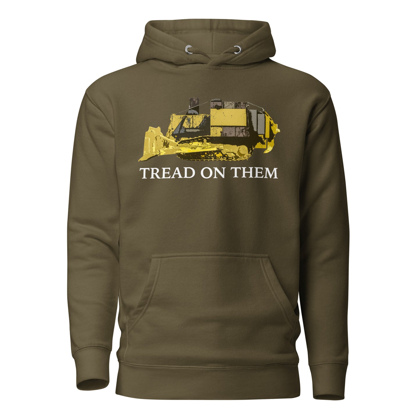 Premium Tread on Them Killdozer Marvin Heemeyer Bulldozer Liberty Unisex Hoodie