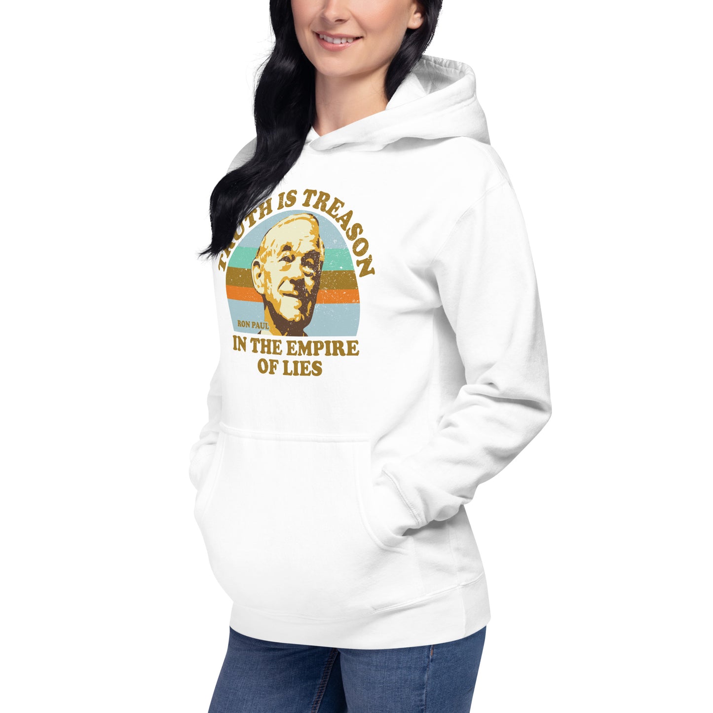 Truth is Treason Empire of Lies Ron Paul Unisex Hoodie